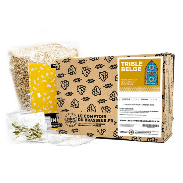 Recharge tout-grain 4L – Bière Triple