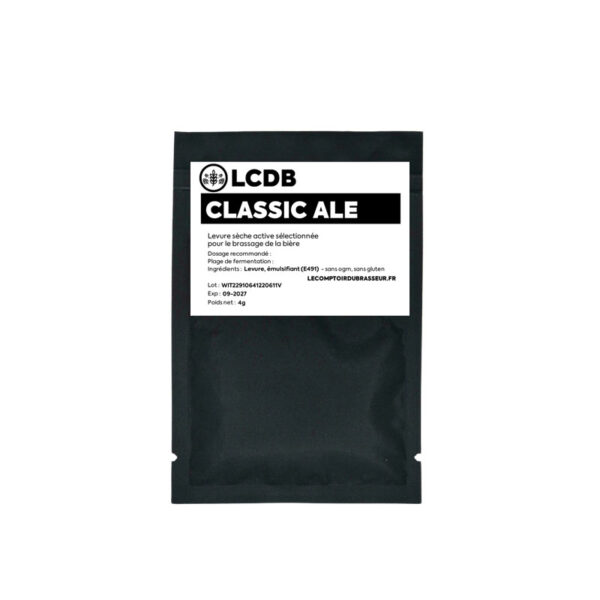 Classic Ale - Levure pour bière - 4g